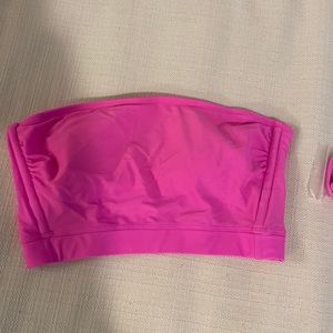 Target Hot pink Bandeau bikini top